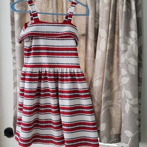 Girls cold shoulder dress